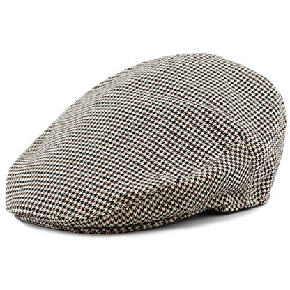The Hat Depot Light Weight Classic Soft Ivy Newsboy Cap Flat Driving Golf Hat - color: 1834, size: Large
