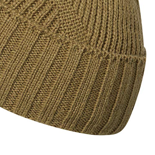 adidas Men's Pine Knot Fold Beanie - color: Orbit Green/Black