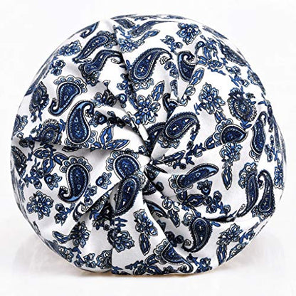 XYIYI Womens Chemo Headwear Hats Cotton Slouchy Beanie Cap Scarf - color: 2pcs Flowers-i