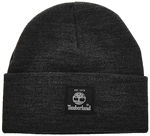 Timberland Unisex Adult Short Watch Cap - color: Charcoal Heather Gray