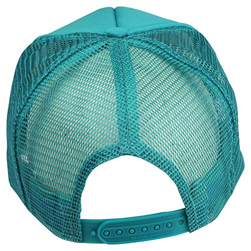 2 Packs Baseball Caps Blank Trucker Hats Summer Mesh Cap (2 FOR Price of 1) - color: Teal