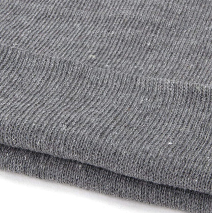 Knit Winter Beanie Hat Set, Pack of 5 Colors, Classic Cuffed Design, Multi-Color - Navy, Red, Olive, Gray, Black