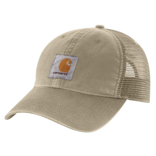 Carhartt Men's Buffalo Sandstone Meshback Cap - color: Basil