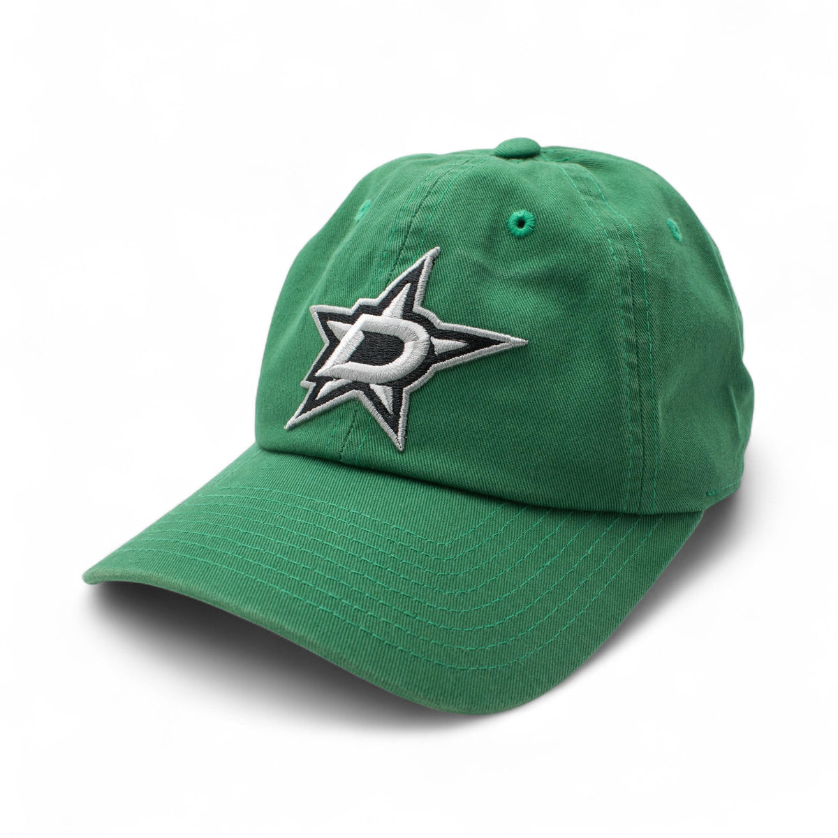 AMERICAN NEEDLE Unisex Officially Licensed NHL National Hockey League Adjustable Buckle Strap Baseball Hat - color: Greenwicheather Green