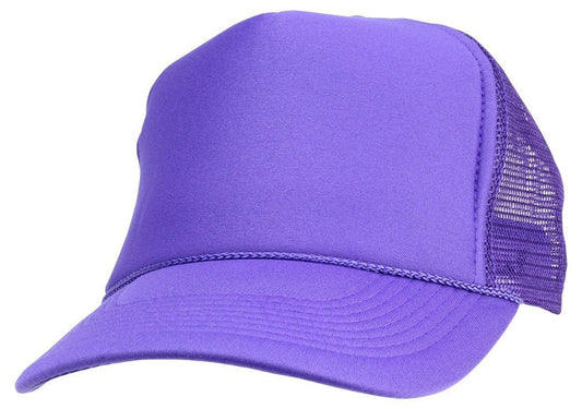 2 Packs Baseball Caps Blank Trucker Hats Summer Mesh Cap (2 FOR Price of 1) - color: White